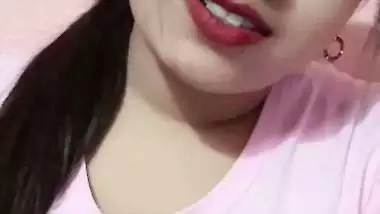 Big boobs cute girlfriend nude on video call MMS