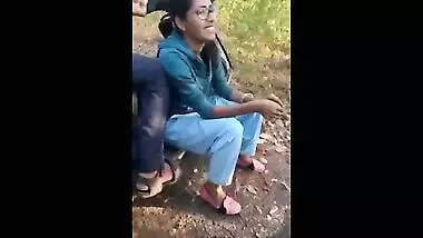 College students kissing Indian outdoor mms scandals