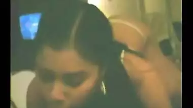 College Girl Gives Awesome Blowjob Wearing Just Bra And Panties