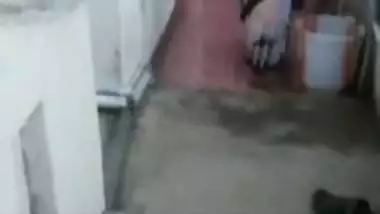 Flashing to neighbor desi aunty