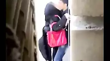 Hyderabad Muslim girl outdoor sex mms scandal