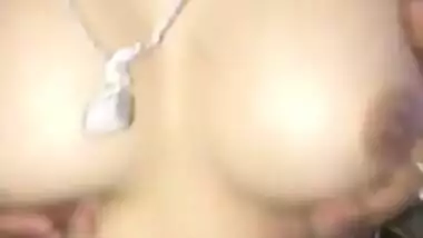 Horny Desi Bhabhi naked boobs show