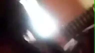 Desi young couple sucking boobs