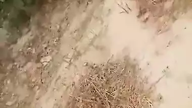 Village couple caught fucking outdoor