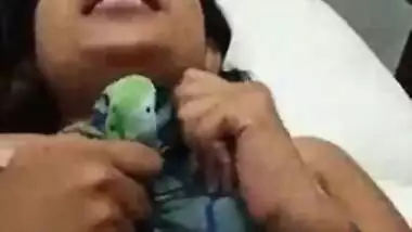 Kerala Bhabhi Feeling Ticklish While Fingering Pussy