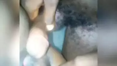 Thick african ebony milf takes an anal creampie bukkake asmr.