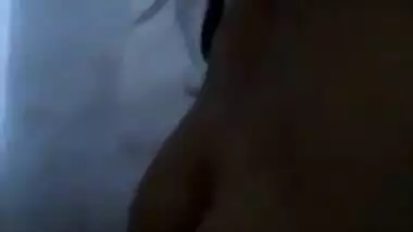 Sex model from India feels a little bit shy posing on camera naked