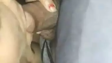 Sexy wife blowjob until husband cums