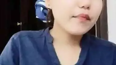 Very cute girl video call