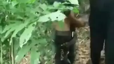 Desi Village Girl Sex With Lover In Jungle