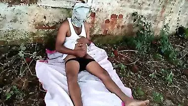 Boss’ Wife Riding Employee’s Dick Outdoors - Public Sex