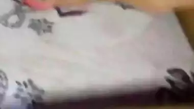 Desi stepaunt fucking herself by inserting cucumber in pussy