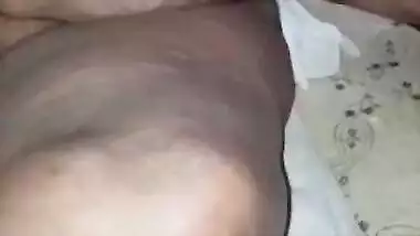 Desi aunty fucking with young lover