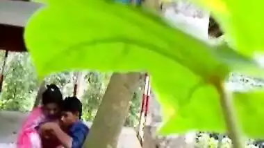 Boy touches Desi girlfriend's pussy but perv is ready to film porn video