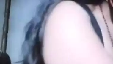 Juicy Bhabhi showing her creamy boobs