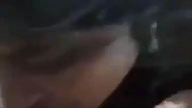 Tamil MILF licks dick with horny and boobs showing