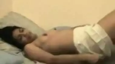 Riding A penis On Bed 