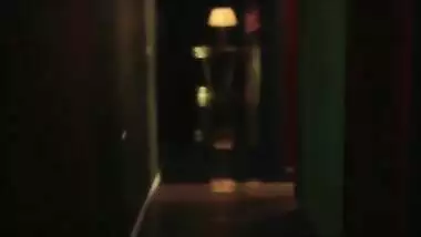 Desi couple having a bathroom sex in a cheap hotel